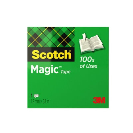 Лента 3М Scotch 810 прозрачная 12ммx33м