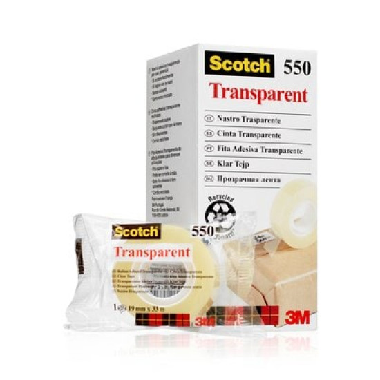 Двусторонняя лента 3М Scotch 550 19ммx33м