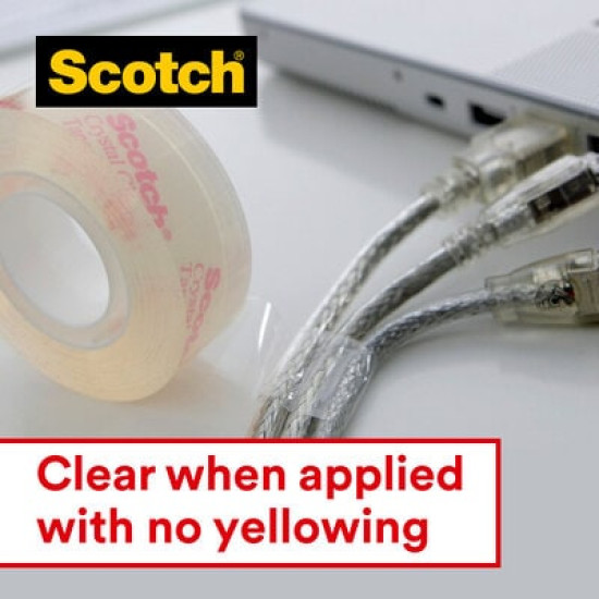 Лента 3M Scotch 600 Кристалл 19ммx33м