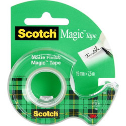 Лента 3M Scotch Magic 810 с диспенсером 19ммx75м
