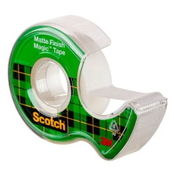 Лента 3M Scotch Magic 810 с диспенсером 19ммx75м