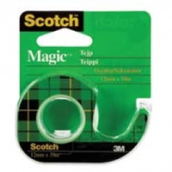 Лента скотч 3М Scotch Magic 8-1210D 12мм х 10м в диспенсере