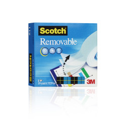 Līmlente 3M Scotch Magic Removable, 19mmx33m, matēta