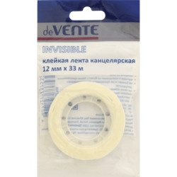 Скотч deVENTE 12x33м прозрачный прочный