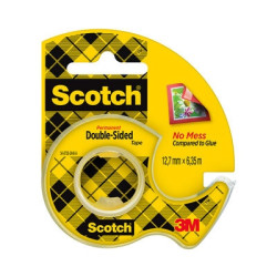 Двусторонняя лента 3М Scotch 665 12мм с диспенсером