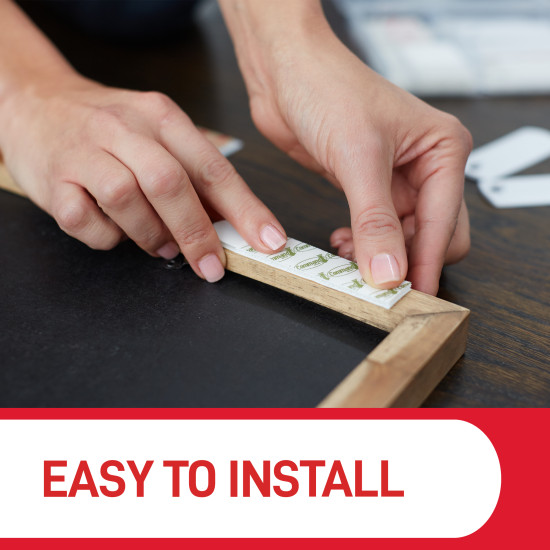 Montāžas loksnes 3M Command Dual Lock 17202WHI-4-UKN, 4 gab/iep., baltas