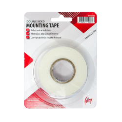 Montāžas abpusēja līmlente College 19mmx1.5m, balta