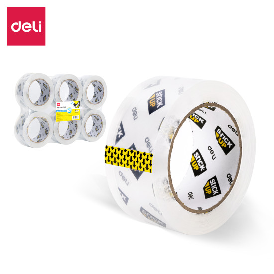 Pakketeip DELI 48mmx91.5m 45mic läbipaistev