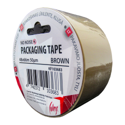 Упаковочная лента College, Brown, Silent Dispensing