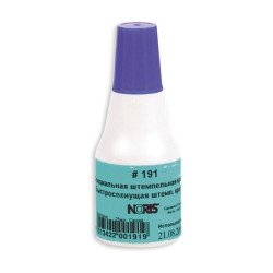 Zīmogu tinte Noris 191 25ml, ātri žūstoša, zila