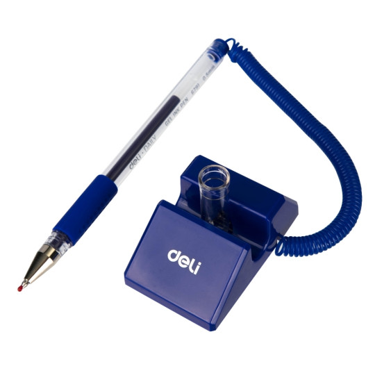 Подставка для ручки Deli E6791BLUE 05мм синяя