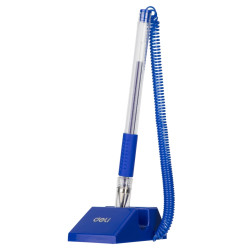 Подставка для ручки Deli E6791BLUE 05мм синяя