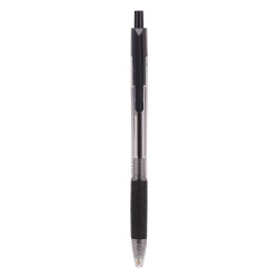 Ручка Deli Arrow SoftGrip 07мм черная