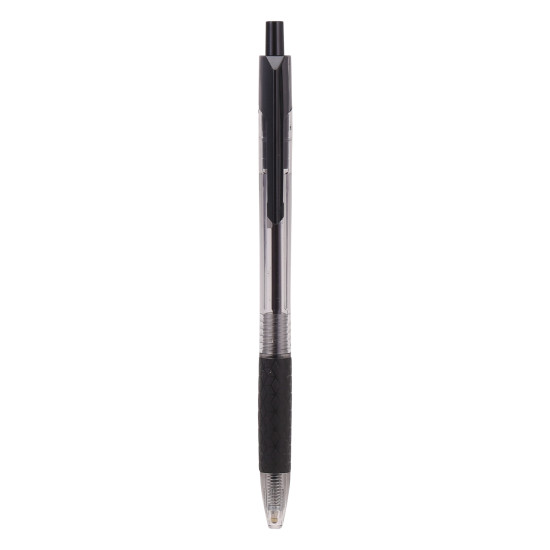 Ручка Deli Arrow SoftGrip 07мм черная