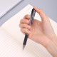 Ручка Deli Arrow SoftGrip 07мм черная