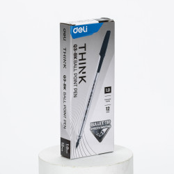 Ручка шариковая Deli EQ3-BK 10мм черный цвет