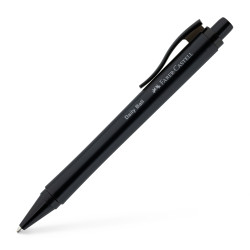 Шариковая ручка Faber-Castell Daily Ball XB черная с синими чернилами большая емкость