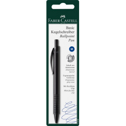 Шариковая ручка Faber-Castell Basic синяя 0.7 мм блистер