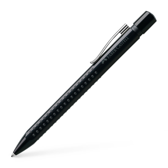 Шариковая ручка Faber-Castell Grip 2010 большая кассета черная
