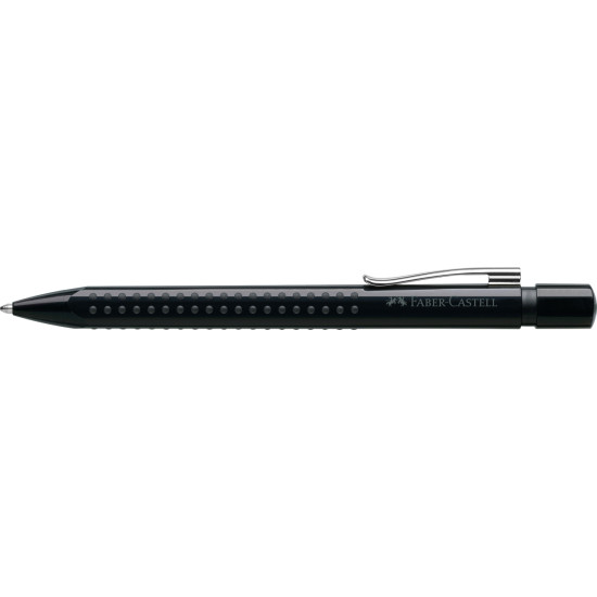 Шариковая ручка Faber-Castell Grip 2010 большая кассета черная