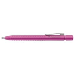 Ручка шариковая Faber-Castell Grip 2011 M розовая эргономичная