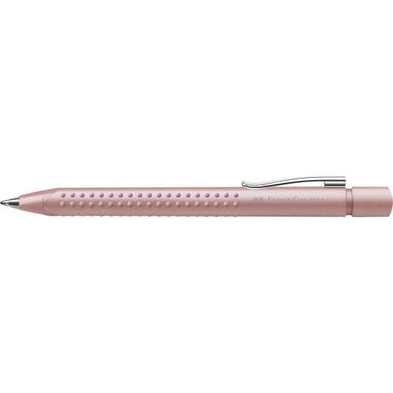 Ручка шариковая Faber-Castell Grip 2011 XB бледно-розовая