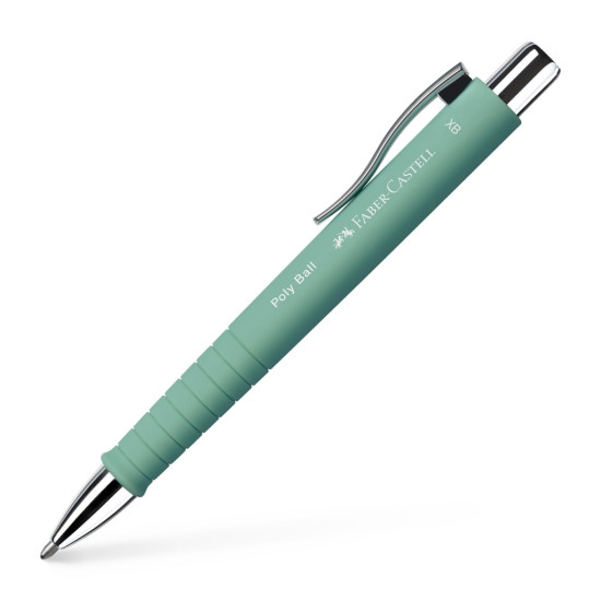 Шариковая ручка Faber-Castell Poly Ball XB Мятная