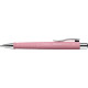 Lodīšu pildspalva Faber-Castell PolyBall XB 0,6 mm, rozā korpuss, zila tinte