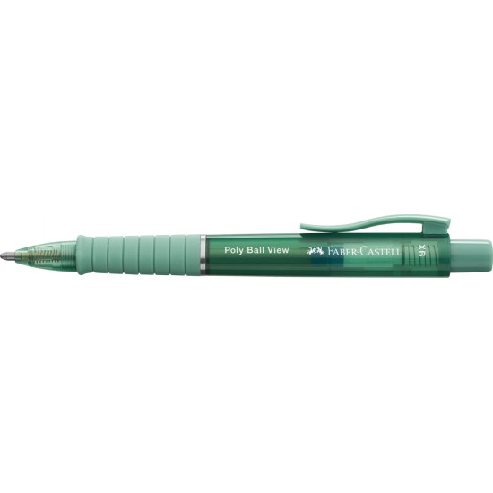 Ручка Faber-Castell Poly Ball View большая синяя