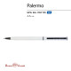 Ручка шариковая BrunoVisconti PALERMO белая Soft Touch