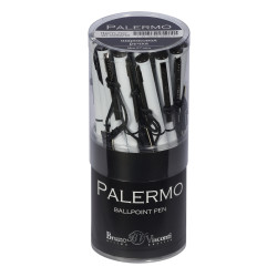 Ручка шариковая BrunoVisconti PALERMO белая Soft Touch