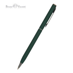 Ручка шариковая BrunoVisconti PALERMO зеленая Soft Touch
