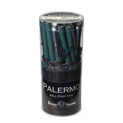 Ручка шариковая BrunoVisconti PALERMO зеленая Soft Touch