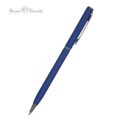 Ручка шариковая BrunoVisconti PALERMO Soft Touch синяя 0.7мм