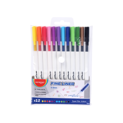 Ручки Keyroad Fine Liner 0.4мм 12 цветов