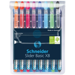 Ручки Schneider Slider XB 8шт с Viscoglide