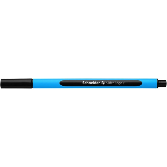 Lodīšu pildspalva Schneider Slider Edge F, 0,4mm, melna