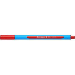 Lodīšu pildspalva Schneider Slider Edge F, 0,4mm, sarkana
