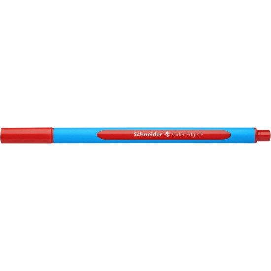 Lodīšu pildspalva Schneider Slider Edge F, 0,4mm, sarkana