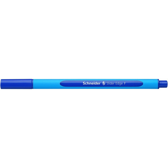 Lodīšu pildspalva Schneider Slider Edge F, 0,4mm, zila