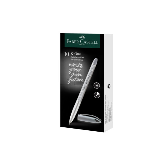 Ручка Faber-Castell K-One 07мм Черная Водостойкая