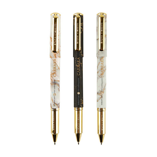 Lodīšu pildspalva futlārī Bruno Visconti DreamWrite Carrara 0.7mm, zila, asorti