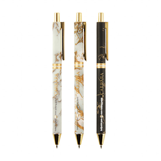 Lodīšu pildspalva Bruno Visconti ArtClick Carrara 0.5mm, automātiska, zila, asorti