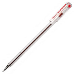 Lodīšu pildspalva Pentel SUPERB BK77, 0,7mm, sarkana (P)