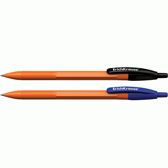 Ручка шар. Erich Krause Matic Orange R-301 автомат 38513 чер