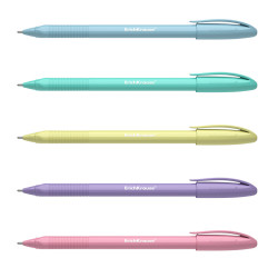 Ручка шар. Erich Krause U-108 Pastel Stick 1.0 синий  58110