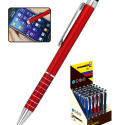 Lodīšu pildspalva GRAND TOUCH PEN, 0,7mm, automātiska, zila