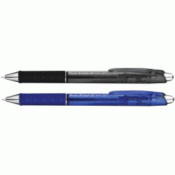 Lodīšu pildspalva Pentel iFeel-It! BX477, 0,7mm, automātiska, melna