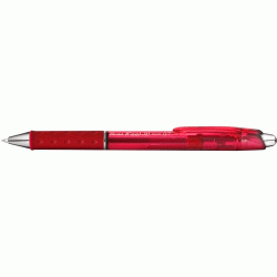 Lodīšu pildspalva Pentel iFeel-It! BX477, 0,7mm, automātiska, sarkana