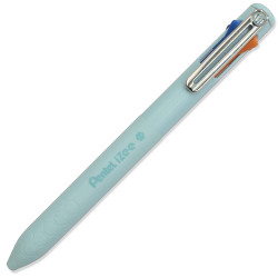 Lodīšu pildspalva Pentel 4 COLORS iZee, 0,7mm, rozā/oranža/g.zila/violēta